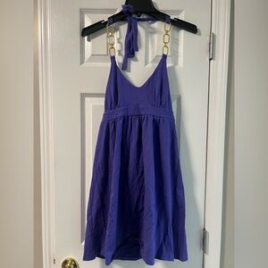 Victoria Secret Purple Halter Dress